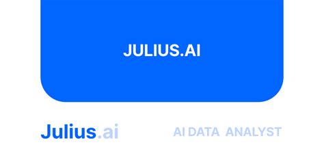  Julius is a powerful AI data analyst that helps you analyze and visualize your data. Chat with your data, create graphs, build forecasting models, and more. .