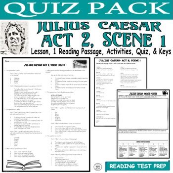 Julius caesar act 2 reading and study guide answers. - Van het toezicht op het onderwijs.