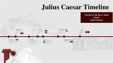 Julius caesar timeline biography of sebastian