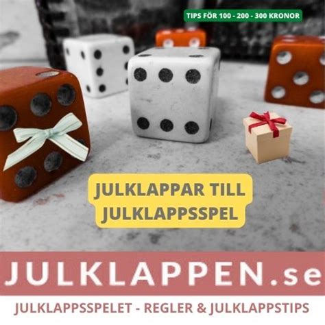Julklappsspelet tips