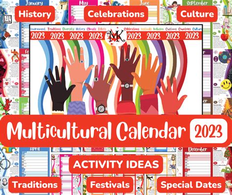 July Diversity Calendar