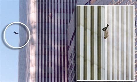 Jumpers from the twin towers. It’s thought that upwards of 200 people either fell or jumped to their deaths after the planes hit the towers. 