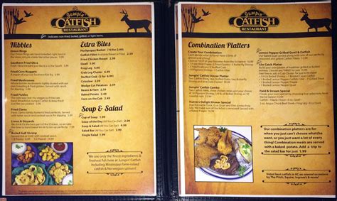 Jumpin catfish olathe menu with prices. Specialties: Award-winning Seafood & Southern fried classics are presented in a quaint, casual atmosphere with a full bar. Locally woned and operated since 1986 Established in 1986. Award-winning Seafood & Southern-fried classics are presented in a quaint, casual atmosphere with a full bar. Locally owned and operated since 1986. 