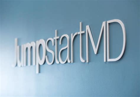 Jumpstart md. Access to personalized care packages including medical grade supplementation and vitamins, recommended specifically for you by your clinician, and shipped direct to you. Complete access to your personal Member Health Portal where you can view your progress and access valuable information. Call us at 1-855-JUMPSTART. (1-855-586-7782). 
