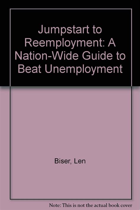 Jumpstart to reemployment a nation wide guide to beat unemployment. - Yamaha rd350 1984 1986 service repair manual.