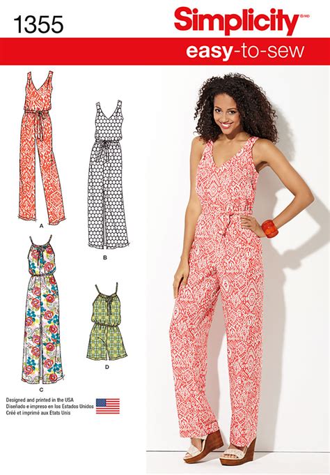 Jumpsuit Pattern Simplicity
