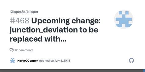 Junction deviation klipper.  The descriptions in this document are formatted so ...