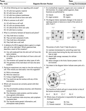 June 2017 living environment regents answers. answer. Note that diagrams are not necessarily drawn to scale. For each statement or question, choose the word or expression that, of those given, best completes the statement or answers the question. Record your answers on your separate answer sheet. [ 48 J 1 To keep track of his profits, the owner of a carnival booth decided 