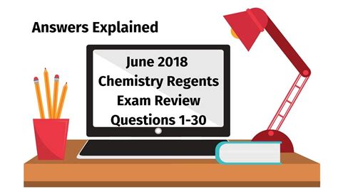 January 2018 Chemistry Regents #1-5 Highlight to 