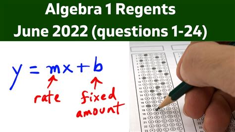 NYS Common Core Algebra Regents June 2022https://mathsux.org/Math