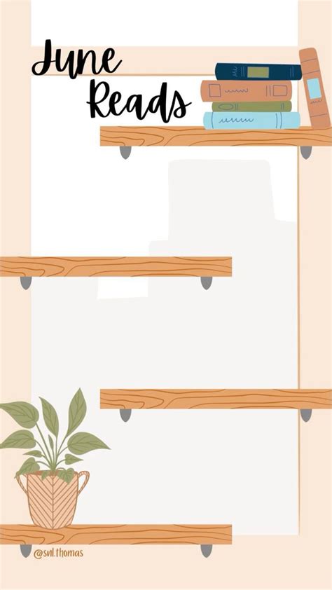 June Reads Template