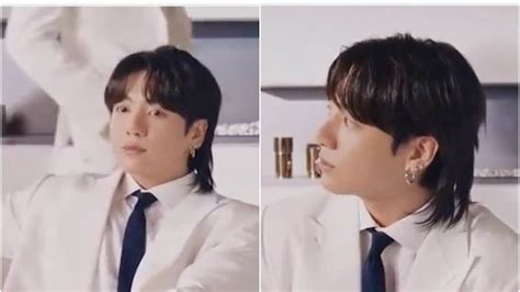 Jung kook mullet. Jungkook's mullet has officially returned, and he showed off his new look in a Twitter ad by vacuum company Coway. 