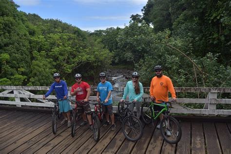 Jungle Falls Bike Adventure Hawaii Botanical World Adventures