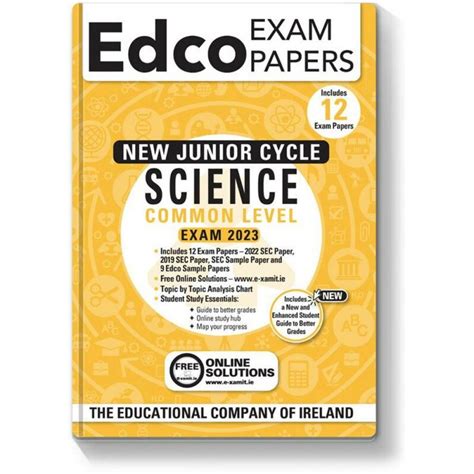 Junior certificate past exam papers.  The Junior Cycle Science final exa...