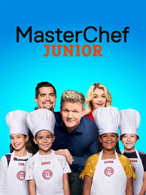 Junior chef show. MasterChef Junior. Season 8. Award-winning chef and MASTERCHEF host Gordon Ramsay looks back at his favorite moments from this season, and charts the extraordinary journey this talented group of junior home cooks has taken. 20 2022 16 episodes. 