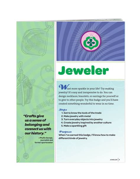 Junior girl scout jeweler badge requirements. - Christmas in the big house christmas in the quarters coretta.