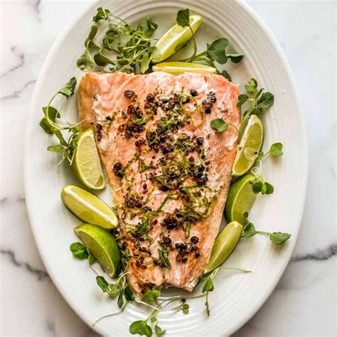 Juniper Berries Salmon - This Healthy Table