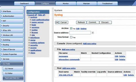 Juniper Firewall Log Analyzer