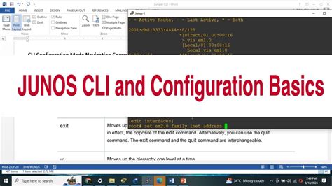 Juniper cli tool.  Using industry-standard tools and utilities, the CLI provide...