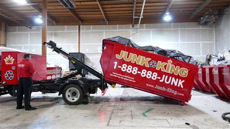 Junk King's dumpsters are easy, aff