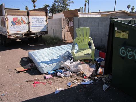 Junk removal phoenix. Is a pile of construction debris, junk or rubbish blocking your garage, basement or business? Did your old tenants leave a bunch of junk behind? Need a refrigerator, furniture or any other unwanted junk removed? Call Price Junk Removal Phoenix today for same day junk disposal service or for a free estimate. TEL: (480) 428-8301. 