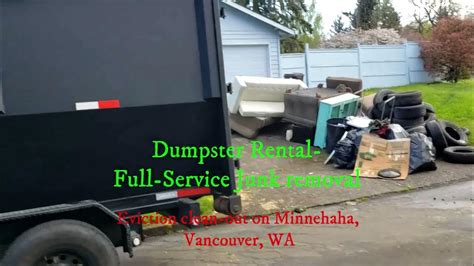 Junk removal vancouver wa. 1-800-Got-Junk is the best for stuff like this. 1. vancouverisgreat. • 10 mo. ago. If you want to save money, I wouldn’t actually shy away from posting on CL or Facebook marketplace as long as you are up front about the condition. There are scrappers out there who are happy to take those items off your hands. 