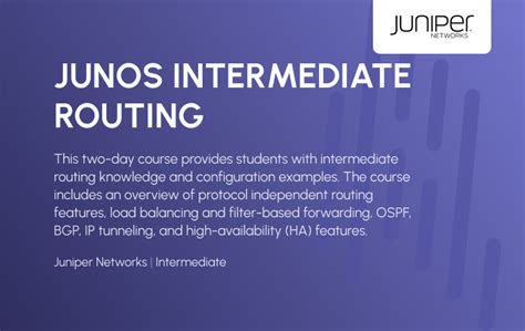 Junos intermediate routing jir study guide. - Detroit diesel series 60 inline engines repair service manual download.