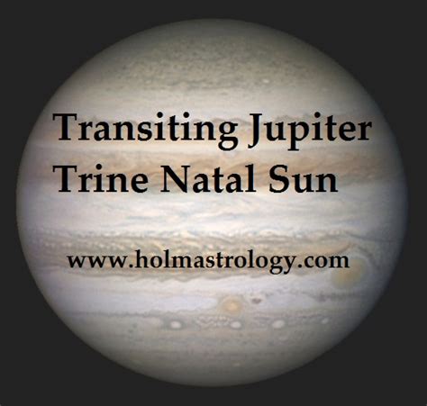 Jupiter square sun transit. Transiting Sun square or opposite your natal Sun. This is a period of testing of your plans, goals and objectives. If there are any flaws in these areas, they will show up now and cause you to re-evaluate the track that you are currently on. If everything is working well now, then this is a time of recognition and achievement. 