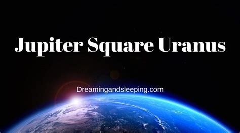 Jupiter square uranus synastry. Uranus conjunct Jupiter in synastry brings an electrifying and expansive energy to the relationship. This powerful aspect combines the unpredictable and innovative nature of Uranus with the expansive and visionary qualities of Jupiter. Together, they create a dynamic force that can bring exciting opportunities for growth and expansion in both ... 