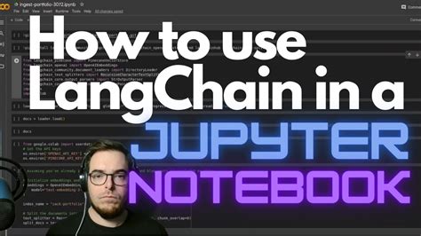 Jupyter debug.  LangChain is the easy way to start building completely c...