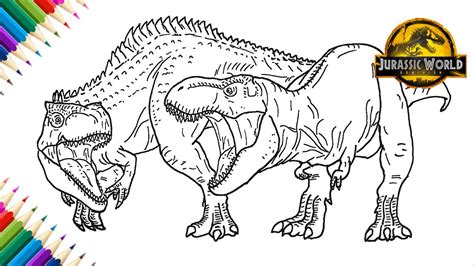 Jurassic World Dominion Coloring Pages