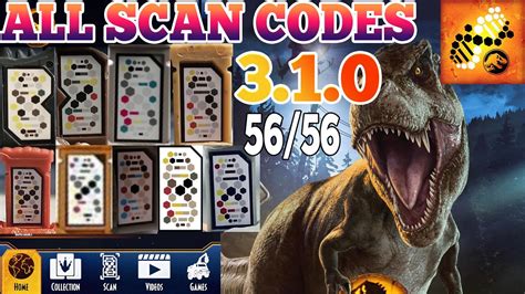 Jurassic world dominion scan codes. Jurassic Park Facts App dinosaur DNA scan codes for Jurassic World. Collections. NEW Dominion Collection; Previous Collections 
