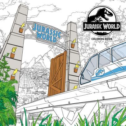 Full Download Jurassic World Adult Coloring Book By Nbc Universal