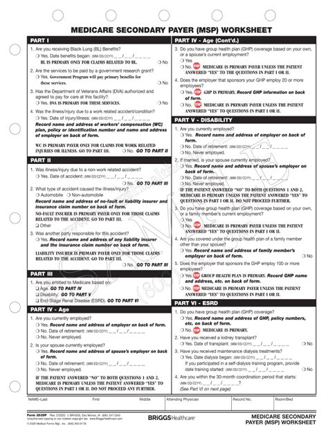 Jurisdiction M Part A - Medicare Secondary Payer (MSP)