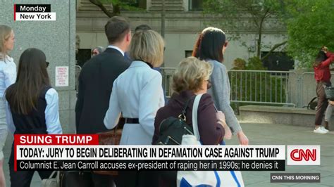 Jury begins deliberations in Trump rape, defamation trial