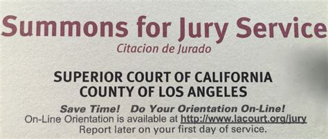 Jury duty los angeles county. Los Angeles County residents have been receiving intimidating phone calls from con artists alleging to be Los Angeles County Sheriff’s personnel. The caller states that they are from the Sheriff’s Department and that the victim has missed jury duty or a court date, and must pay a fine or risk be arrested immediately. Residents may fall for the jury … 