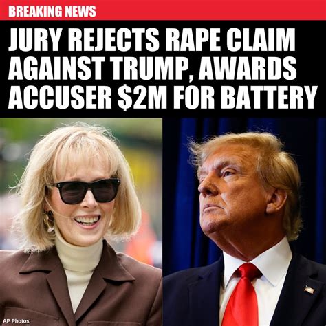 Jury finds Donald Trump liable for battery and defamation in 1996 attack on writer, rejects rape claim