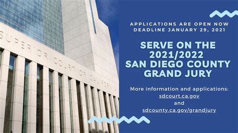 San Diego Superior Court jury trials were suspended throughout most of 2020, though a few trials were held in October and November. Jury trials were again suspended in December and January; however, the Court now aims to resume jury trials in February 2021. Jury duty summonses were mailed to members of the public starting in September 2020.. 