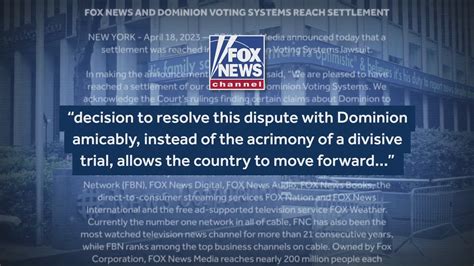 Jury will decide Dominion defamation case against Fox News