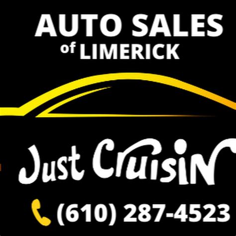 247 Swamp Pike Limerick, PA 19468. Text: 267-538-1950: Primary: 610-287-4523: © 2023 Just Cruisin Auto Sales | Powered by Friday SystemsJust Cruisin Auto Sales .... 