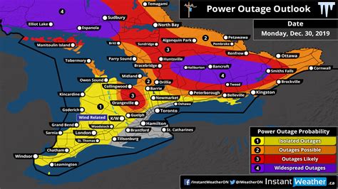 City/ZIP Code Outage View; Color shows perce