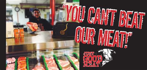 Just good meat. More Just Good Meat was founded in 1959 by Pat Costello. Pat has provided excellent prices the highest quality and unmatched service for nearly 50 years. At one point, there were three locations but as time went on, they settled in to the current location between L … 