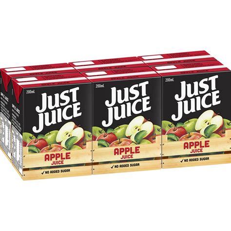 Just juice. Just Juice is a Canadian brand that offers 100% pure, non-concentrate juices made from organic and fresh fruits and vegetables. You can enjoy the taste and nutrition … 