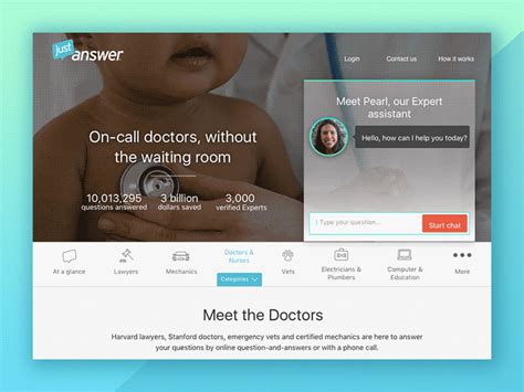 Justanswer Page Home