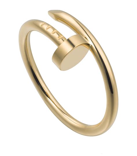 Juste un clou ring. Juste un Clou ring, yellow gold (750/1000). Width: 2.65 mm (for size 52). Please note that the... Juste un Clou ring, yellow gold (750/1000). Width: 2.65 mm (for size 52). Please note that the carat weight, number of stones and product dimensions will vary based on the size of the creation you order. For detailed information please contact us. 