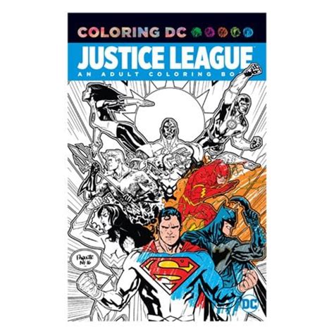Justice League An Adult Coloring Book