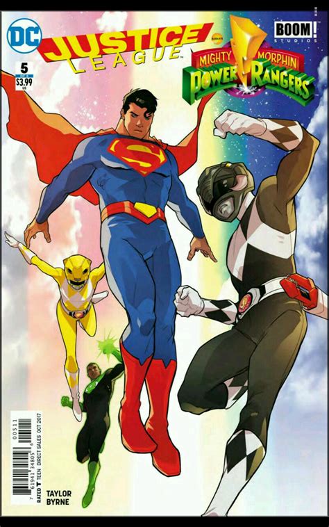 Read Online Justice Leaguepower Rangers By Tom    Taylor
