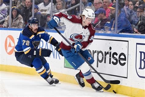 Justin Faulk hurt late in Blues' 2-1 loss to Avalanche