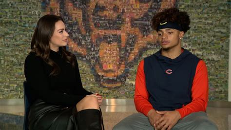 Justin Fields reflects on his Bears legacy, fans, fashion, pre-game music and more