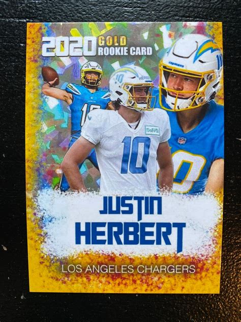 Justin Herbert Rookie Card Price